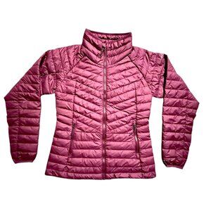 Columbia Women's M Omni-Heat Burgundy Quilted Jacket Size NWOT